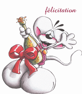 Gif animé félicitations Didll